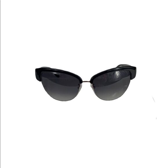 Escada De Rigo Black Cat Eye Sunglasses - Picture 2 of 10